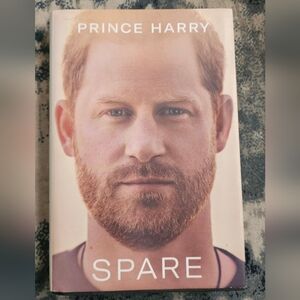 Prince Harry 'Spare' Hardcover Book First Edition